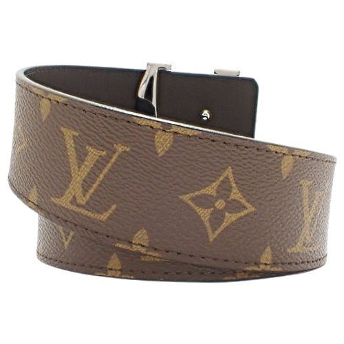 モノグラム ベルト・LV イニシャル 40MM アパレル 服飾小物 ファッション小物 リバーシブル 110/44 モノグラムキャンバス カーフ M9821Q(2024年5月現在現行品)