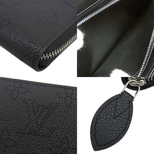 Monogram Mahina Zippy Wallet, Round Zip Long Wallet, Mahina Leather Noir, M61867 (Current as of May 2024)