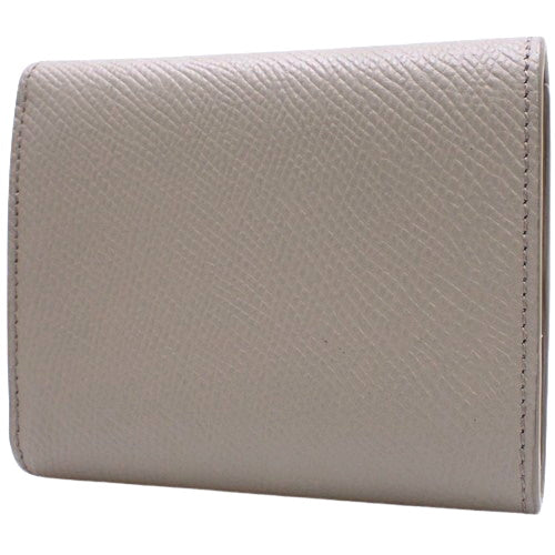 Small Trifold Wallet, Grained Calfskin, Pebble, 10B573BEL.10BL (Currently in production as of May 2024)  Trifold, 3-fold, Mini Wallet, Accessory