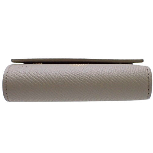 Small Trifold Wallet, Grained Calfskin, Pebble, 10B573BEL.10BL (Currently in production as of May 2024)  Trifold, 3-fold, Mini Wallet, Accessory