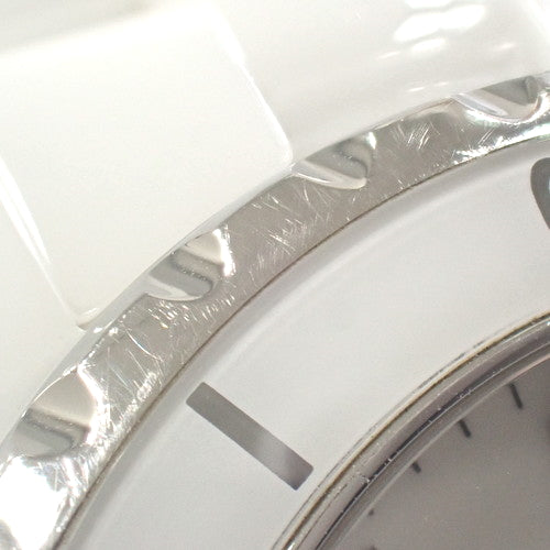 J12, Chronograph 41mm H2009 White Ceramic CE/SS Automatic 8PD White