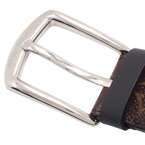 Monogram Macassar Santur Landscape Belt, 95/38 Monogram Canvas and Leather, M9084