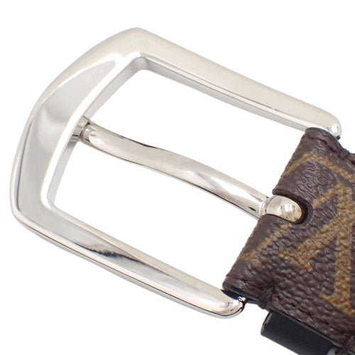 Monogram Macassar Santur Landscape Belt, 95/38 Monogram Canvas and Leather, M9084