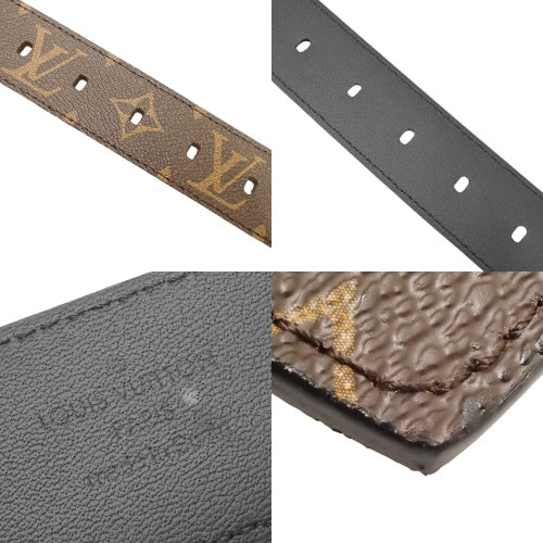 Monogram Macassar Santur Landscape Belt, 95/38 Monogram Canvas and Leather, M9084