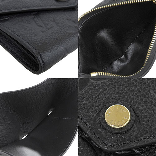 Monogram Empreinte Portefeuille Victorine Tri-fold Mini Wallet in Monogram Empreinte Noir, M64060 (current model as of May 2024)