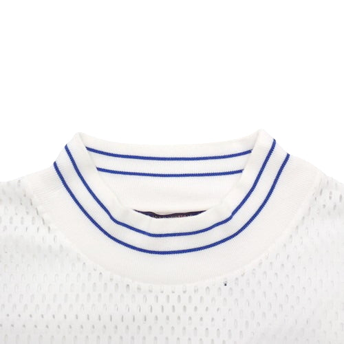 グラフィックメッシュ Tシャツ 長袖 アパレル ファッション L ポリエステル