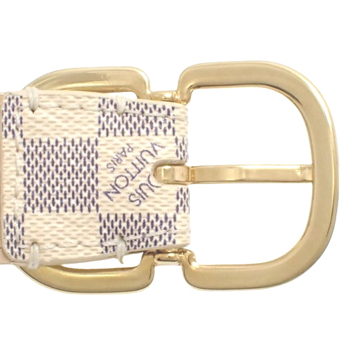 Damier Azur Centur Mini 25mm Bag, 75/30 Damier Azur Canvas, M9782