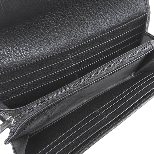 GGマーモント ダブルG レザー コンチネンタルウォレット 2つ折り 二つ折り レザー 456116 CAO0G 1000(2024年5月現在現行品)