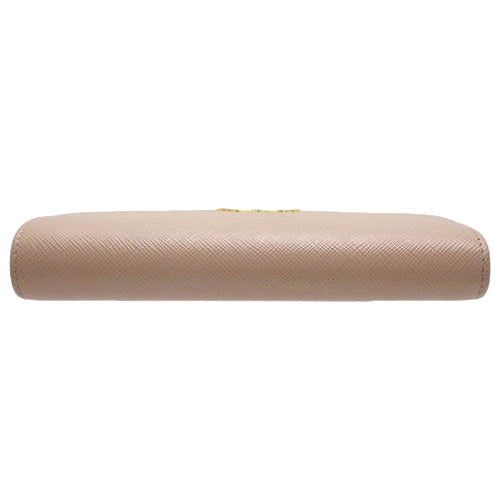 二つ折り財布 ロングウォレット 2つ折り サフィアーノレザー 1ML009