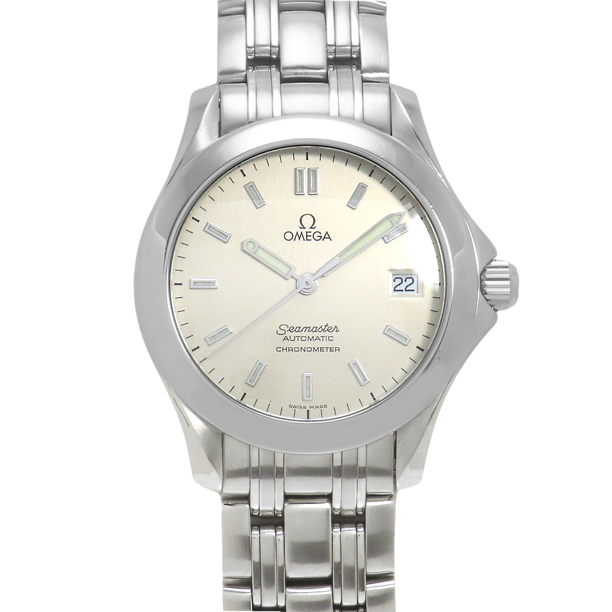 2501.33 Seamaster Stainless Steel SS Automatic White