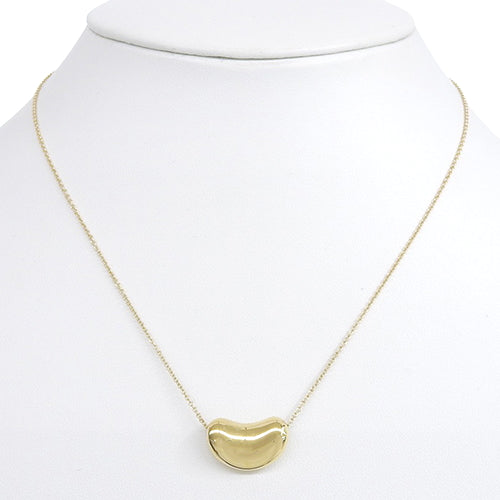 Bean Design Pendant, Yellow Gold (K18YG), Accessory, Jewelry, Bean Motif