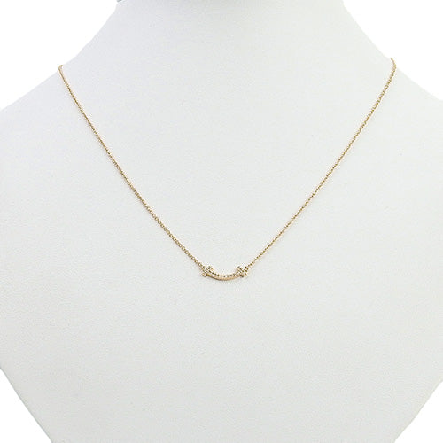 Smile Pendant, Diamond, Pink Gold (K18PG), Accessory, Jewelry