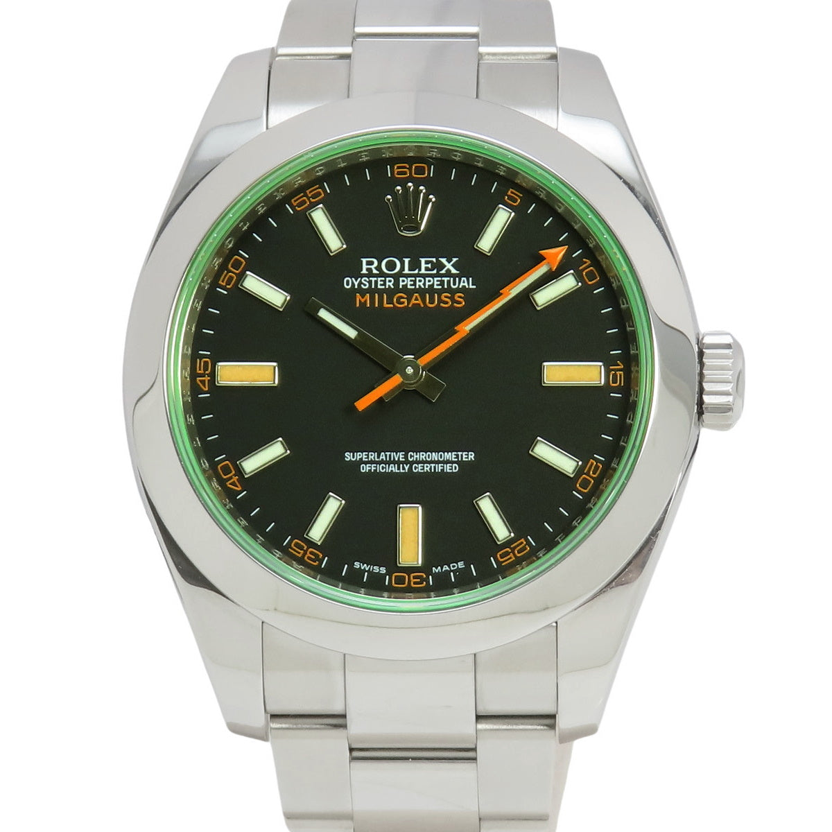 116400GV Milgauss SS V-series Automatic Black