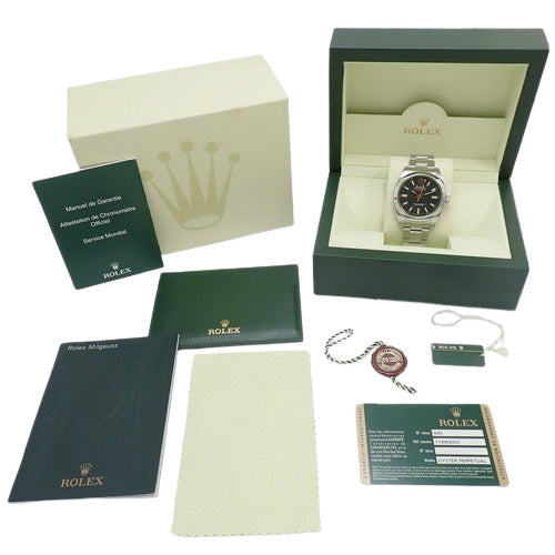 116400GV Milgauss SS V-series Automatic Black