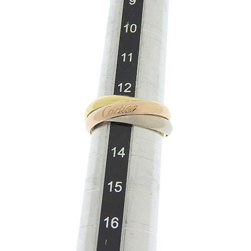Classic Trinity Ring, White Gold (K18WG), Pink Gold (K18PG), Yellow Gold (K18YG), Accessory, Jewelry, 3-band, Triple Ring