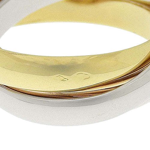 Classic Trinity Ring, Yellow Gold (K18YG), Pink Gold (K18PG), White Gold (K18WG), Accessory, Jewelry, 3-band, Triple band