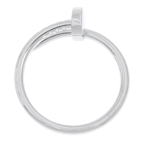 Juste un Clou Ring, Small Model, White Gold (K18WG), Accessory, Jewelry, Nail Motif