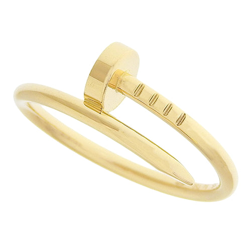 Juste un Clou Ring, Small Model, Yellow Gold (K18YG), Accessory, Jewelry, Nail Motif