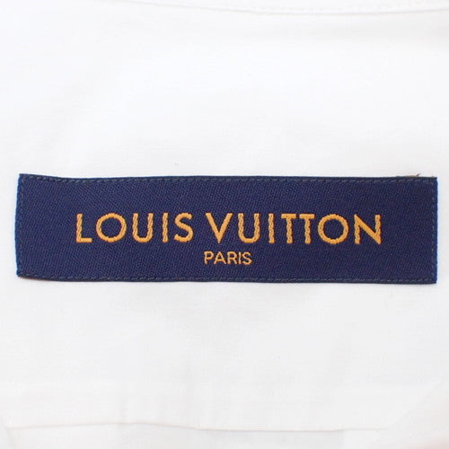 ロゴ シャツ アパレル ファッション LV 半袖 L コットン