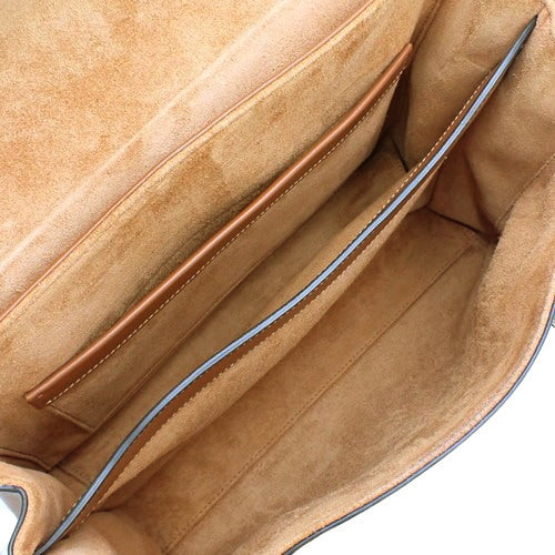 Medium Soft 16 Sèze bag, smooth calfskin, tan, 195543CR4.04LU (currently available as of July 2024), shoulder bag/tote bag.