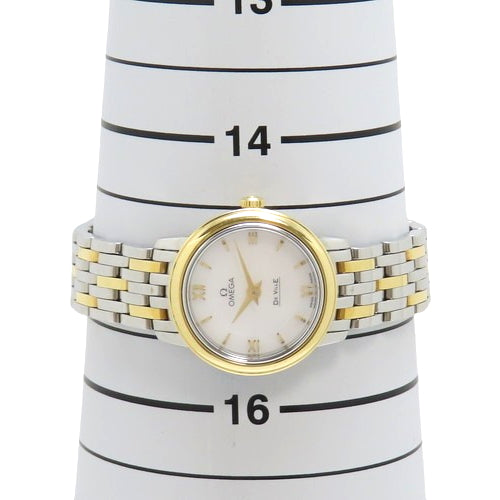 424.20.24.60.05.001 De Ville Prestige SS/YG Quartz White