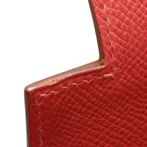 Kelly 32 (Exterior Stitched) Kuschel Rouge Vif Gold Hardware □D Stamp