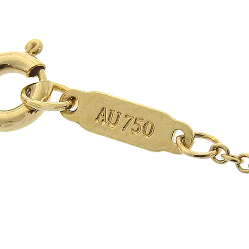 オープンハートペンダント ダイヤモンド イエローゴールド K18YG アクセサリー ジュエリー
