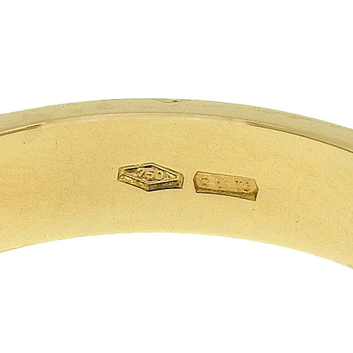 アイコン リング 660070 J8500 8000(2024年9月現在現行品) K18 イエローゴールド YG アクセサリー ジュエリー インターロッキングG 11(51)号