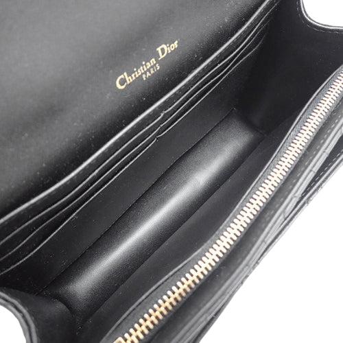 Canutage My Dior Daily Chain Pouch, Lambskin, Black, S0937ONMJ_M900 (currently available as of August 2024).  2-way bag: shoulder bag, crossbody bag, clutch, shoulder wallet.
