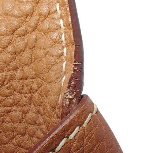 Kelly 28 (inner-stitched) Togo leather, gold hardware, □F stamp.