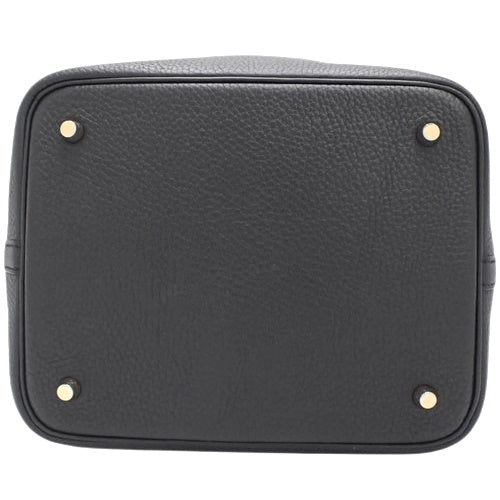 Picotin Lock MM, Toron Clematis, Black, Gold Hardware, U stamp.