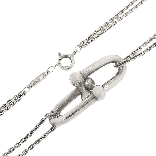 ラージ ダブル リンク ペンダント シルバー925 Sv アクセサリー ジュエリー
