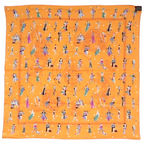 カレ 70 Ex-Libris Les Parisiennes エクスリブリス パリジェンヌ アパレル ファッション小物 シルク