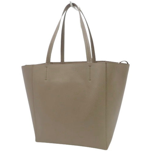 Cabas Phantom Small Leather Tote Bag in Taupe (Old Logo)
