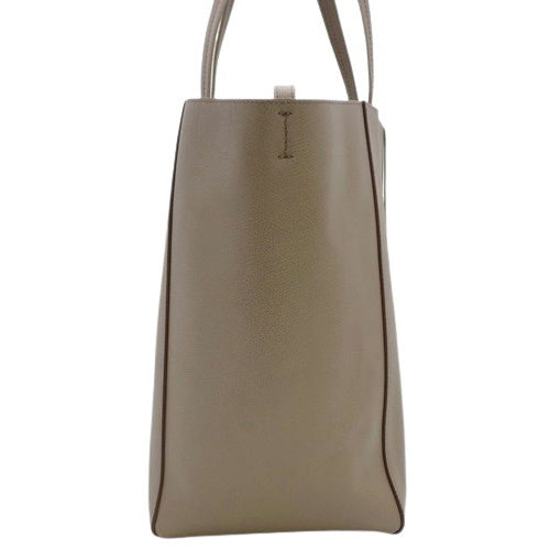 Cabas Phantom Small Leather Tote Bag in Taupe (Old Logo)