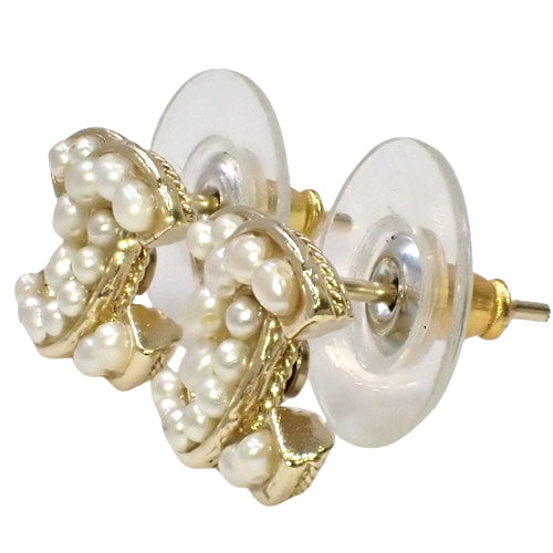 Cocomark Pearl Earrings Metal (GP) Faux Pearl Accessories Jewelry