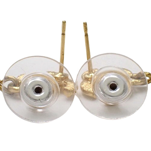 Coco Mark Pearl Teardrop Earrings, Metal (GP), Faux Pearl, Accessory, Jewelry, Swing, Dangle