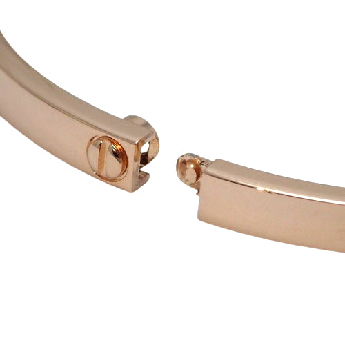 Love Bracelet, Small Model, Diamond 0.21, Pink Gold (K18PG), Accessory, Jewelry, 10PD