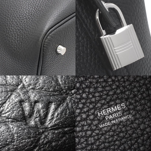 【未使用】ピコタンロック MM トリヨンクレマンス パラジウム金具 ブラック シルバー金具 W刻印