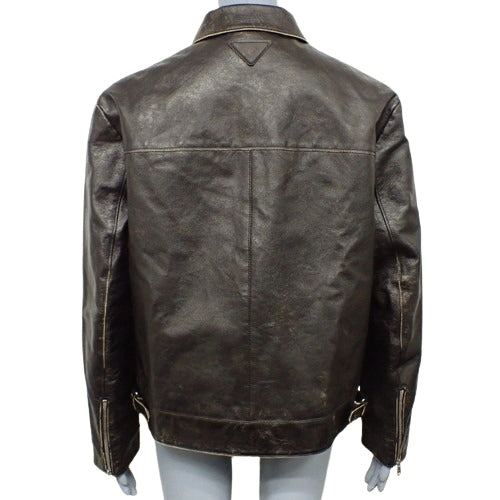 レザー ジャケット 50 アパレル ファッション 衣類 ヴィンテージ加工