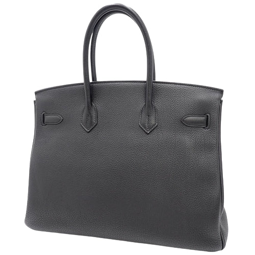 Birkin 35 Togo, Black, Gold Hardware, Stamp □P