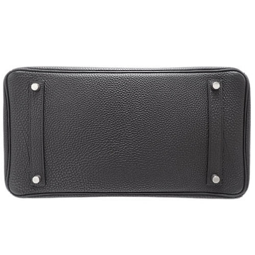 バーキン 35 トゴ パラジウム金具 ブラック シルバー金具 □H刻印