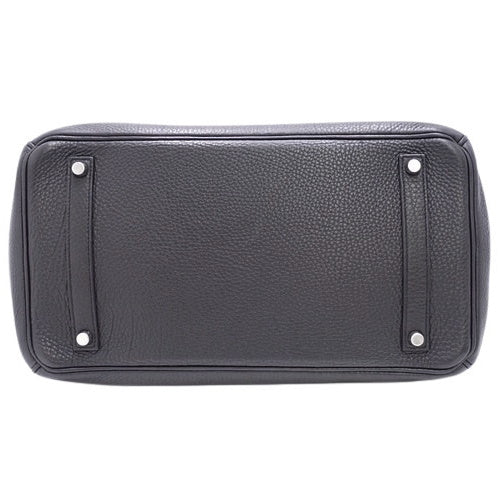 バーキン 35 トゴ パラジウム金具 ブラック シルバー金具 □P刻印