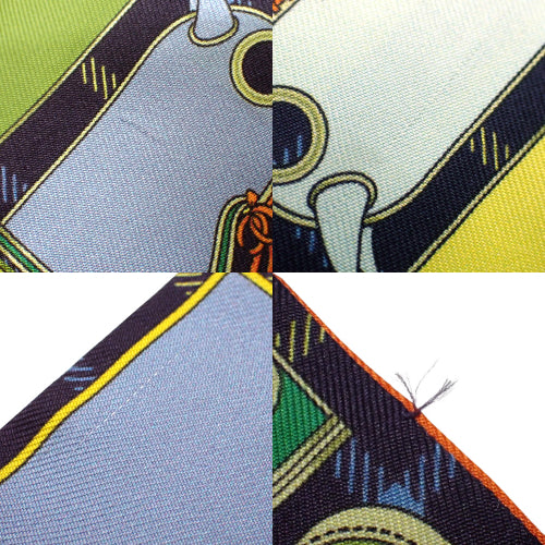 CAMAILE (Camaille) Twilly, Apparel, Fashion Accessory, Bag Accessory, Check Pattern, Silk