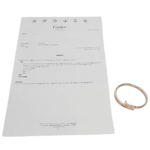 Juste un Clou Bracelet, Diamond, Pink Gold (K18PG), Accessory, Jewelry, Diamond