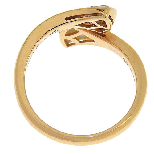 Diva Dream Ring with Diamond and Mother-of-Pearl, 353806 (current as of November 2024), 18K Pink Gold, PG, Accessory, Jewelry, Pavé Diamonds, Size 9 (49), with Warranty