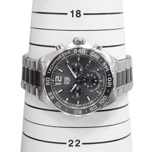 CAZ1011.BA0843 (currently in production as of August 2024) Formula 1 Chronograph SS/CE Quartz Gray