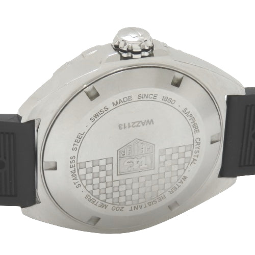 WAZ2113.FT8023 Formula 1, Stainless Steel/Rubber, Automatic, Black, Caliber 5