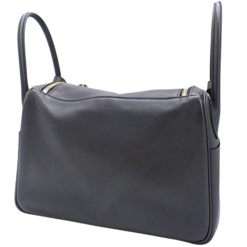 Lindy 30 Verso Swift 靛蓝色 罂粟橙色 金色五金件 T刻印