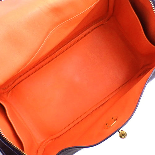 Lindy 30 Verso Swift 靛蓝色 罂粟橙色 金色五金件 T刻印